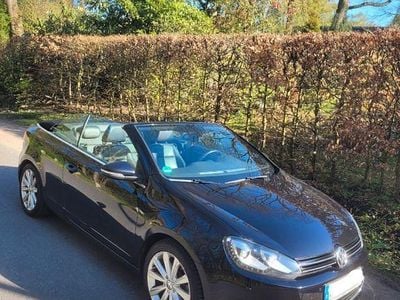 Second-hand VW Golf Cabriolet Exclusive 160 CP (117 kW) 2012 Negru Cabrio
