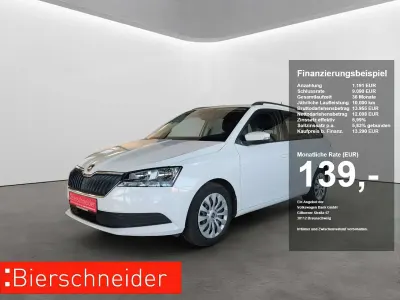 Gebraucht Skoda Fabia Ambition 95 PS (69 kW) 2022 Weiß Kleinwagen