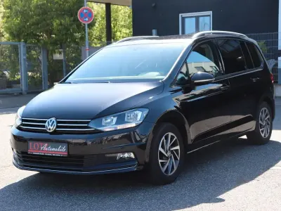 Gebraucht VW Touran Sound 150 PS (110 kW) 2018 Schwarz Van / Kleinbus