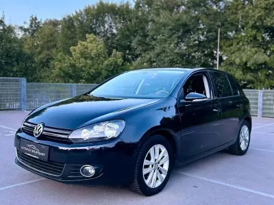 Gebraucht VW Golf VI S 122 PS (89 kW) 2011 Schwarz Kleinwagen