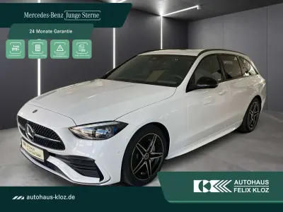 Gebraucht Mercedes C200 AMG 204 PS (150 kW) 2025 Weiß Limousine