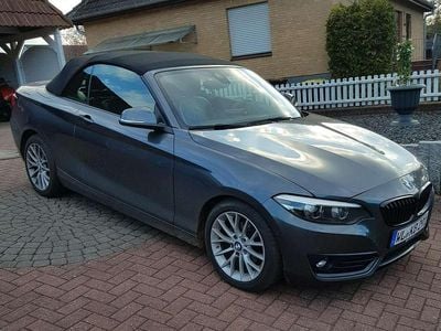 Second-hand BMW 218 Sport Line 136 CP (100 kW) 2021 Gri Cabrio