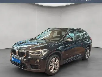 Begagnad BMW X1 Sport Line 192 HK (141 kW) 2016 Svart SUV
