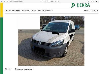 Usata VW Caddy 102 CV (75 kW) 2015 Bianco Monovolume