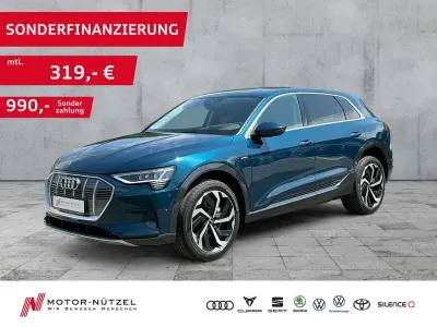 Gebraucht Audi e-tron Advanced Plus 300 kW (408 PS) 2022 Blau SUV