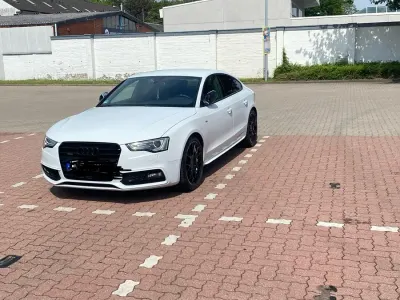 Gebraucht Audi A5 Sportback S-Line 245 PS (180 kW) 2013 Weiß Kleinwagen