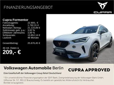 Gebraucht Cupra Formentor 150 PS (110 kW) 2023 Nevada weiß metallic SUV