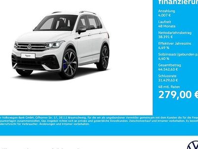 Usata VW Tiguan R 320 CV (235 kW) 2024 Bianco SUV