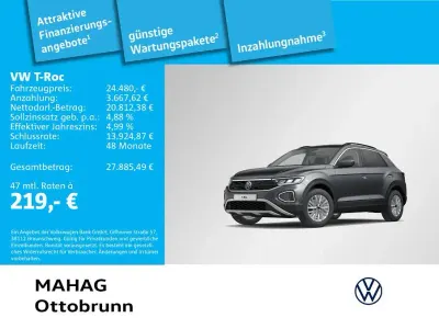 Gebraucht VW T-Roc Life 150 PS (110 kW) 2023 Grau SUV