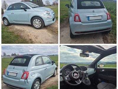 Gebraucht Fiat 500C 69 PS (50 kW) 2023 Grün Cabrio