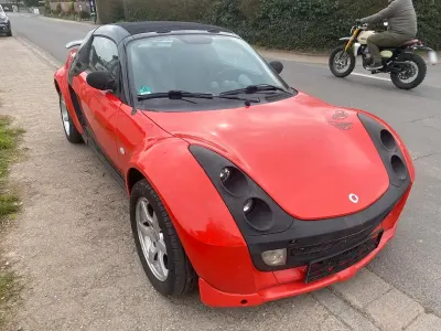 Gebraucht Smart Roadster 60 PS (44 kW) 2003 Rot Cabrio