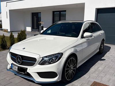 Second-hand Mercedes C250 AMG line 204 CP (150 kW) 2015 Alb Break
