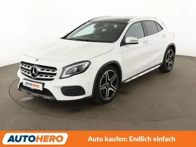 Second-hand Mercedes GLA220 AMG line 170 CP (125 kW) 2018 Alb SUV
