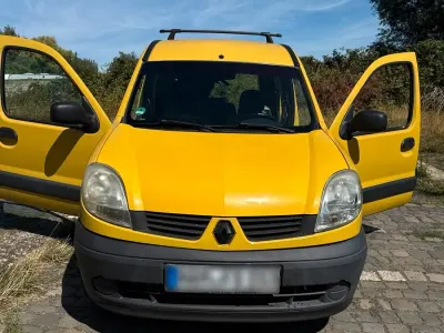 Gebraucht Renault Kangoo 80 PS (58 kW) 2007 Gelb Van / Kleinbus
