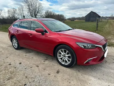Usata Mazda 6 150 CV (110 kW) 2015 Rosso Station wagon