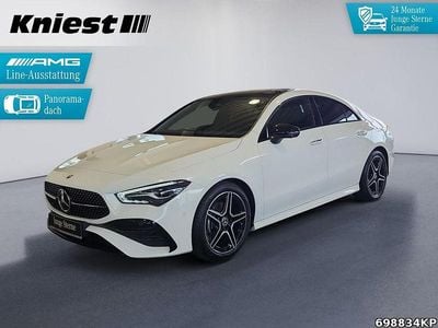 Gebraucht Mercedes CLA180 AMG line 136 PS (100 kW) 2025 Unilack polarweiß Limousine