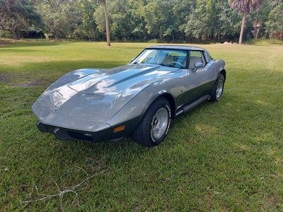 Gebraucht Chevrolet Corvette C3 185 PS (136 kW) 1978 Silber Cabrio
