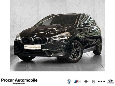 Saphirschwarz Gebraucht 2021 BMW 218 Active Tourer Sport Line Van / Kleinbus | 17.690 € (Fairer Preis)