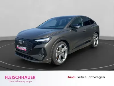 Gebraucht Audi Q4 Sportback e-tron Ambiente 150 kW (204 PS) 2023 Weiss SUV