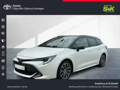 Brugt Toyota Corolla Lounge 184 HK (135 kW) 2019 Hvid Stationcar