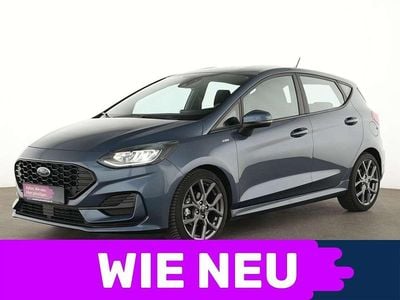 Gebraucht Ford Fiesta ST-Line 125 PS (91 kW) 2023 Chroma blau Kleinwagen
