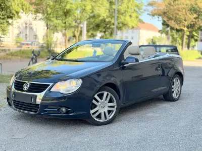 Gebraucht VW Eos 140 PS (102 kW) 2008 Blau Cabrio