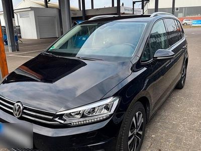 Gebraucht VW Touran IQ Drive 150 PS (110 kW) 2019 Schwarz Van / Kleinbus