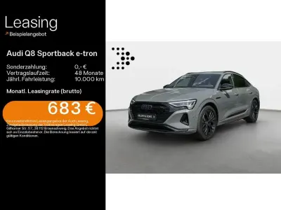 Gebraucht Audi Q8 Sportback e-tron Advanced Plus 250 kW (340 PS) 2023 Chronosgrau metallic SUV