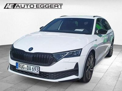 Moonweiß perleffekt Gebraucht 2024 Skoda Octavia SportLine Kombi | 35.900 € (Teuer)
