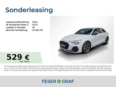Neu Audi A3 S-Line 150 PS (110 kW) 2026 Gletscherweiß Limousine