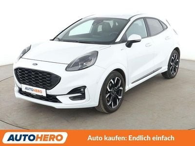 Gebraucht Ford Puma ST-Line X 125 PS (91 kW) 2020 Weiß SUV