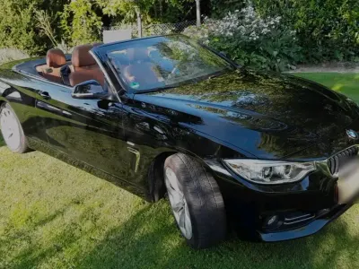 Gebraucht BMW 420 Cabriolet Luxury Line 184 PS (135 kW) 2015 Schwarz Cabrio