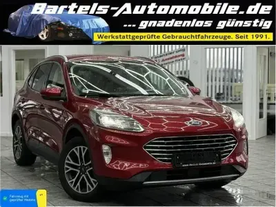 Gebraucht Ford Kuga Titanium X 150 PS (110 kW) 2020 Lucidrot metallic (metallic) SUV