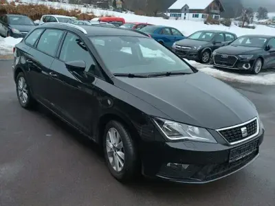 Gebraucht Seat Leon ST Style 125 PS (91 kW) 2018 Schwarz Kombi