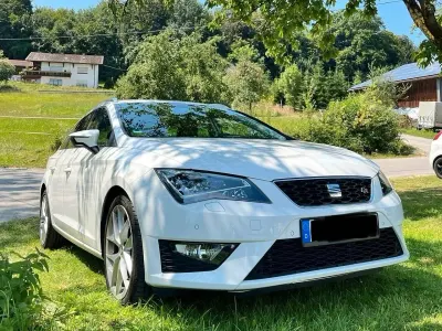 Gebraucht Seat Leon ST FR 125 PS (91 kW) 2017 Weiß Kombi