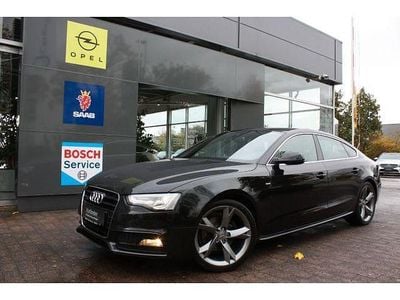 Gebraucht Audi A5 Sportback S-Line 190 PS (139 kW) 2014 Schwarz Kleinwagen