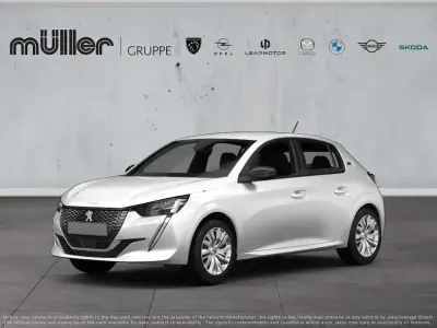 Gebraucht Peugeot e-208 Active 100 kW (136 PS) 2022 Weiss Kleinwagen