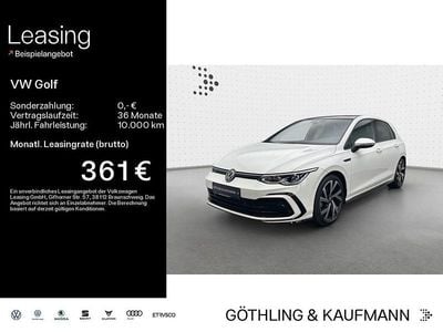 Gebraucht VW Golf VIII R-line 150 PS (110 kW) 2022 Weiß Limousine