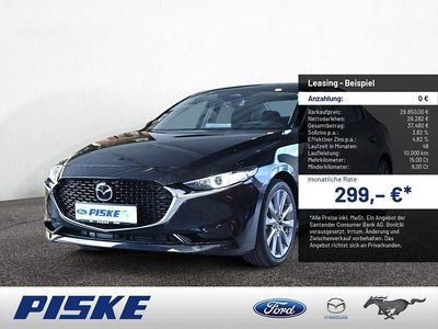 Neu Mazda 3 Exclusive-Line 140 PS (102 kW) 2025 Schwarz Limousine