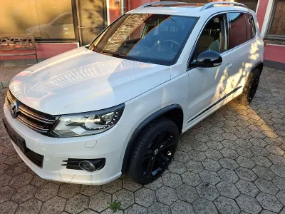 Gebraucht VW Tiguan R-line 140 PS (102 kW) 2015 Weiß SUV