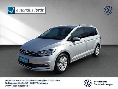 Gebraucht VW Touran Highline 150 PS (110 kW) 2021 Silber Van / Kleinbus