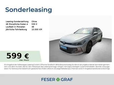 Gebraucht VW Passat Elegance 150 PS (110 kW) 2025 Oyster silver metallic Kombi