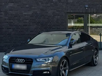 Używany Audi A5 Sportback S-Line 204 KM (150 kW) 2014 Szary Hatchback