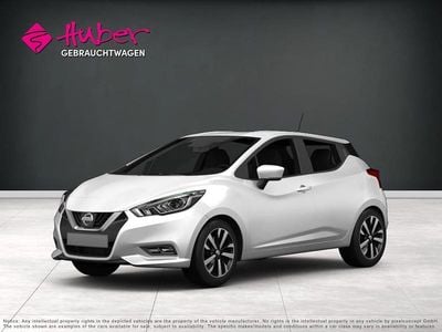 Gebraucht Nissan Micra Acenta 71 PS (52 kW) 2017 Glaze white Kleinwagen