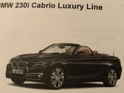 gebraucht BMW 230 i Steptronic Cabrio Luxury Line Luxury Line