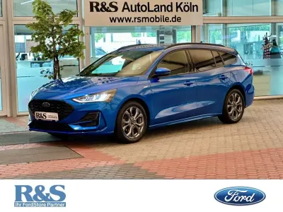 Gebraucht Ford Focus ST-Line 125 PS (91 kW) 2023 Blau Kombi