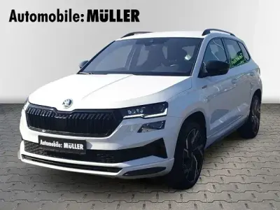 Używany Skoda Karoq SportLine 150 KM (110 kW) 2023 Biały SUV