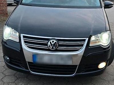 Gebraucht VW Touran R-line Edition 140 PS (102 kW) 2010 Schwarz Van / Kleinbus