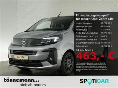 Kontrast grau Neu 2025 Opel Zafira Edition Van / Kleinbus | 38.724 € (Superpreis)