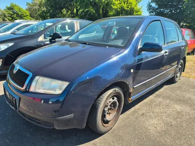 Gebraucht Skoda Fabia 55 PS (40 kW) 2003 Blau Limousine